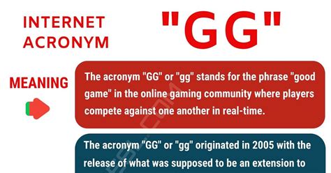 gg meaning in chat|Iba pa.